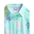 thumbnail image 3 of Disney Lilo and Stitch Girls Printed Button Up Shirt, Sizes 4-16, 3 of 3