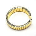 thumbnail image 1 of 12 14 16 18 20mm Stretch Expansion Stainless Steel Watch Band Retractable Strap Metal Elastic Watch Band Accessories Bracelet-gold, 1 of 5