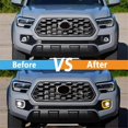thumbnail image 4 of LED Daytime Running Lights for 2016-2023 LED Driving Fog Light with Amber Turn Signal Light, 4 of 5