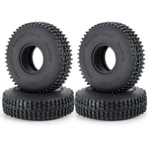 Multi Terrain Rubber 1.0 Tires 65x20mm for TRX4M SCX24 RC Crawler Car