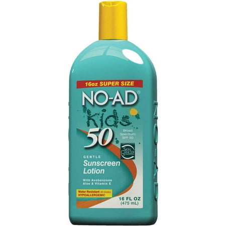 NO AD SPF 50 Kids Sunscreen