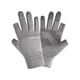 thumbnail image 4 of Mitones Hombres Guantes de Invierno Pantalla Táctil Guantes Térmicos Resistentes al Agua Guantes de Ciclismo para Acampar Trabajo Senderismo Motocicle Gris Mostrar 2 Dedos, 4 of 7