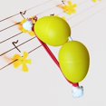 thumbnail image 1 of Hand Shaker Sand Balls Pequeño instrumento musical Huevos musicales Portable Handheld Durable Drum Ball para juegos KTV Conciertos Enseñanza Amarillo, 1 of 8