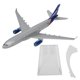 thumbnail image 3 of Modelo de avión Soporte de base Aleación de metal Juguetes voladores para niños Kits de garaje 16 cm (Rusia330), 3 of 8