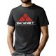 thumbnail image 1 of Camiseta de algodón inspirada en Terminator de SkyNet Cyberdyne Systems - Negra con diseño geométrico rojo, tallas S a 5XL, lavable a máquina, ropa informal para primavera y verano, actividades al air, 1 of 6