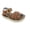 Tan, variant on 8012-SILVER: Toddler/Little Kid's Sun-San Silver Sandals (11 M US Little Kid)