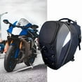 thumbnail image 2 of Waterproof Motorcycle Pack Tail Bag for Helmets Gear with Spacious Compartments, 2 of 15