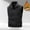 002 Black, variant on Men's Lightweight Softshell Vest Outerwear Zip Up Fleece Lined Windproof Sleeveless Jacket for Golf Running Hiking