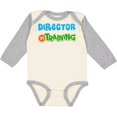 thumbnail image 3 of Inktastic Director in training Boys or Girls Long Sleeve Baby Bodysuit, 3 of 5