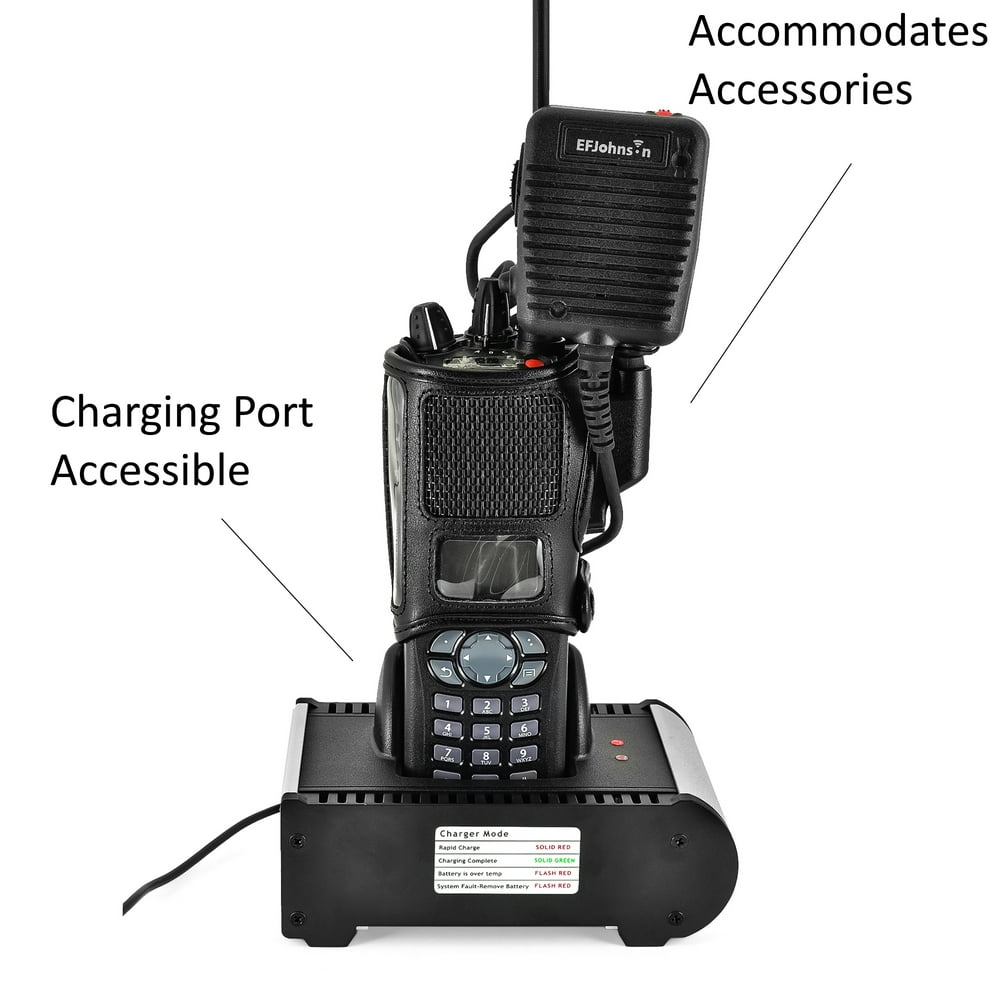 Turtleback Carry Holder for EF Johnson Viking VP900 VP600 Radio with D