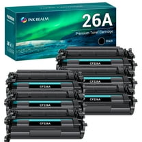 Ink realm Compatible Toner Cartridge for HP 26A CF226A 26X CF226X to Use with HP LaserJet Pro M402n M402dw M402dn MFP M426fdw M426dw M426fdn (Black,6 Pack)