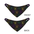 thumbnail image 6 of Goofa Mardi Gras Carnival Pattern Pet Scarf Bandana - Adjustable and Comfortable,Dog Scarf Bib Kerchief Breedfor Dogs and Cats-Medium, 6 of 8