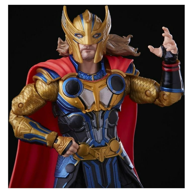Marvel Legends Thor: Love and Thunder Thor Action Figure 6-inch Collectible Toy, 3 Accessories