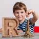 thumbnail image 3 of Piggy-Bank for Kids Boys Girls Large Piggy Banks 26 English Alphabet Letter,Personalized Wooden,Transparent Money Saving Box (1 Pc), 3 of 9