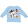 thumbnail image 3 of Inktastic Astronaut Valentine Outer Space Hearts Boys or Girls Long Sleeve Toddler T-Shirt, 3 of 5