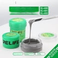 thumbnail image 2 of Export-Grade Lead-Free Solder Paste, 183°C Medium-Temperature, No-Clean Formula for Mobile Phone Repair, BGA Soldering, Syringe Application, 30g (RL-401), 2 of 6