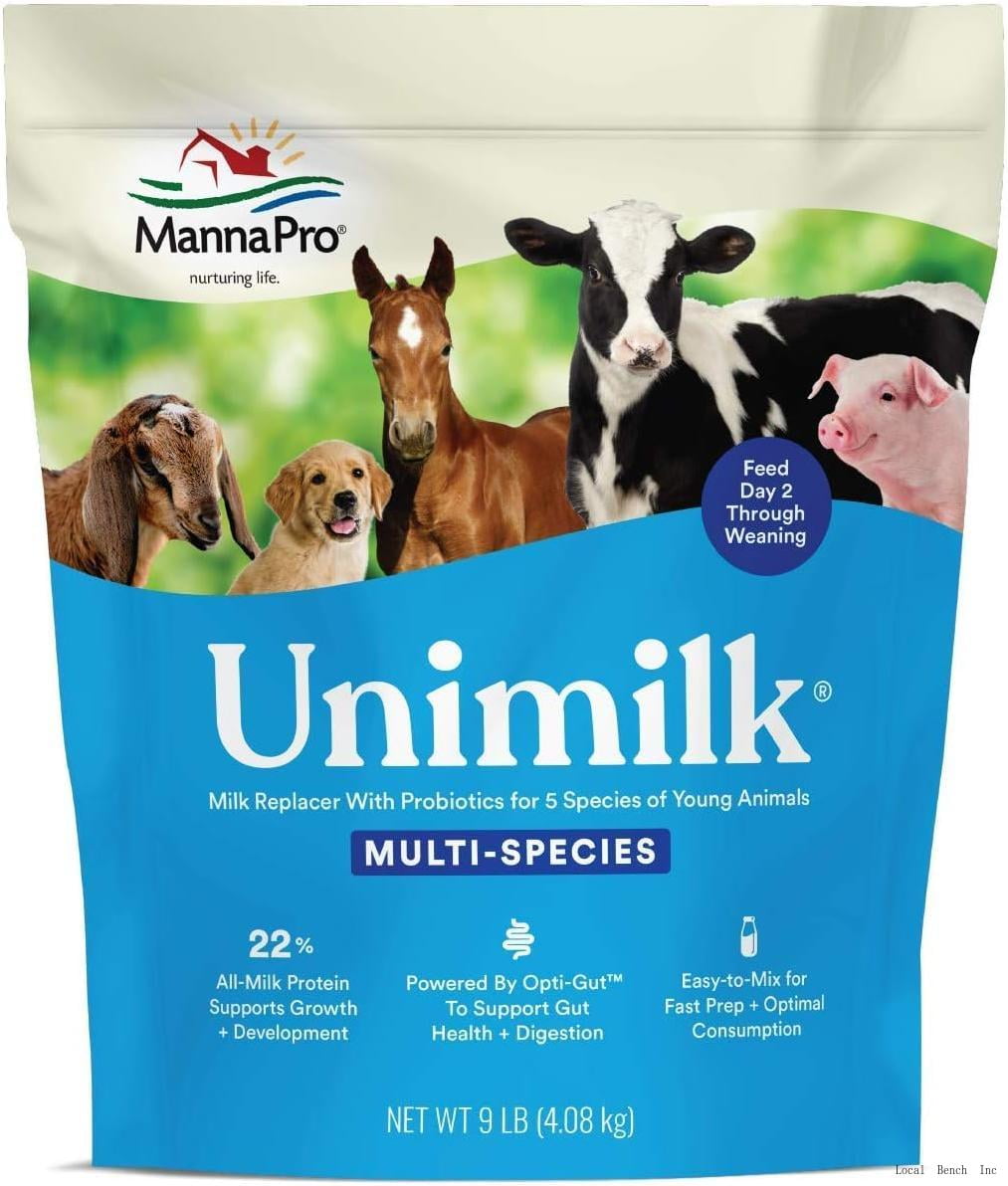 Unimilk Multi-Species Milk Replacer | Great For Puppies | 9 Lb ...