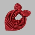 thumbnail image 2 of Ediodpoh Versatile Solid Color Silk Square Scarf for Work Holiday Performance and Decoration All Season, 2 of 3