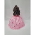 thumbnail image 4 of Quinceañera Umbrella Vinyl Doll in Pink Gown, Quince Años Centerpiece & Decoration, 4 of 13