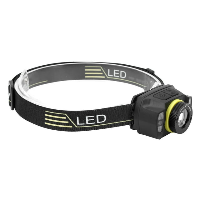 Luz frontal con zoom luz frontal con zoom de interacción carga USB Brillo fuerte 7x45x45cm para acampar al aire libre Viajes al aire libre Noche oscura Fugacal Otros