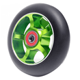 thumbnail image 3 of 8 Pcs Roues de Remplacement pour Trottinette 100mm avec Roulements Aluminium - Pièces de Trottinette en PU Accessoires de Trottinette, Vert, 8 x Roue, Vert, 3 of 6