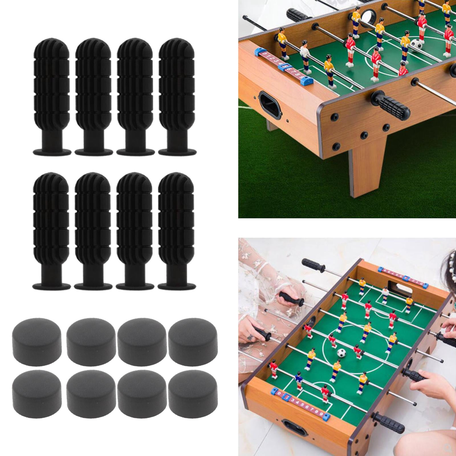 Lot De 10 Balles Babyfoot En Liège Jaune Néon - Balles Durables Et Adhérentes Pour Jeux Familiaux Et Compétitions