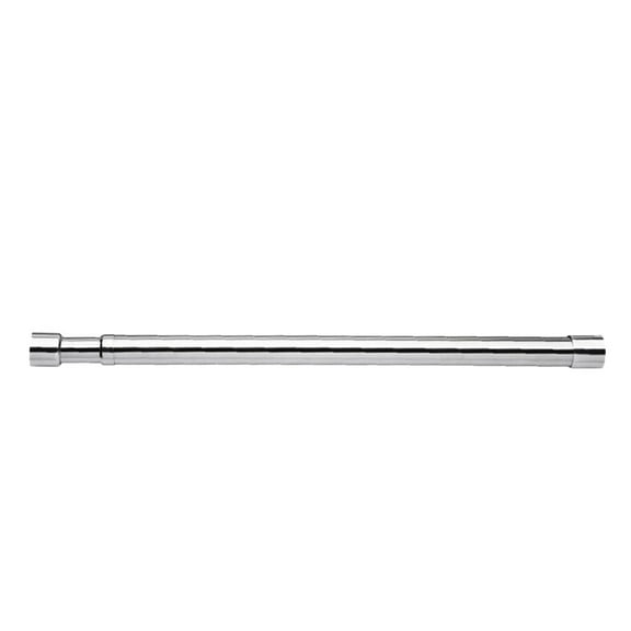 OHOIOLLA 1Pcs Adjustable Clothes Hanging Rod Silver Stainless Steel Closet Pole for Home Wardrobe 48-80cm