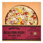 Marketside 12" Medium Kalua Pork Recipe Pizza, 26.1 oz, BBQ Sauce, Refrigerated