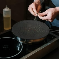 CATIEBYE 1Pack Pink Splatter Screen for Frying Pan with Space Saving 19.7X12.6X0.6in