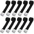 thumbnail image 1 of Kit de fijación de 10 correas de amarre de 2 x 39 cm para portabicicletas de motocicleta, coche y bicicleta. Correa de sujeción con carga máxima de 500 kg., 1 of 5
