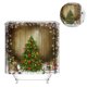 thumbnail image 2 of Juego de cortina de ducha de Navidad con muñeco de nieve decorativo para baño MFZFUKR 2034892-3, 2 of 5