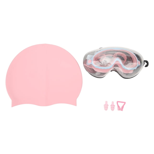 Juego de Gorro y Gafas de Natación NikouMX para Niños Silicona