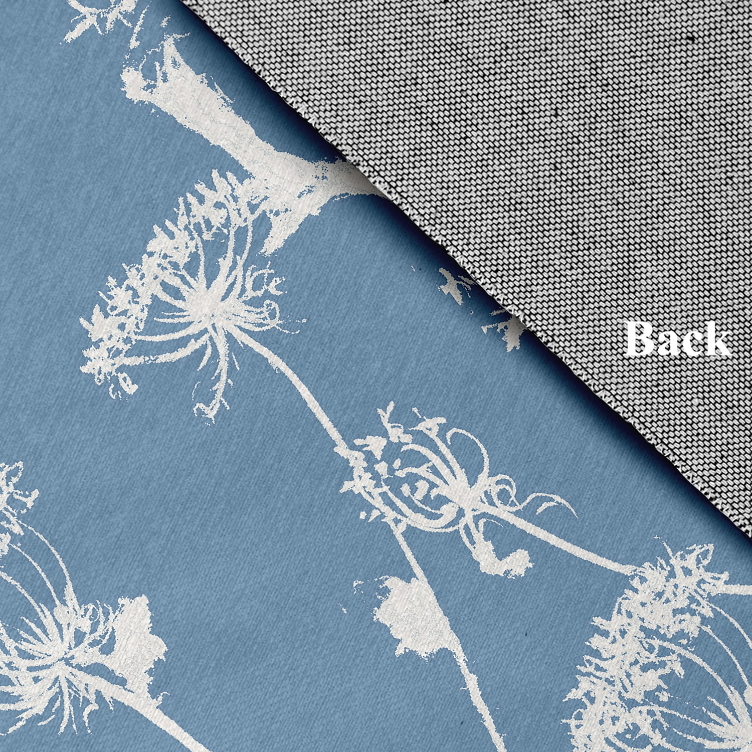 18" x 30" Simply Daisy Windy Blossom Modern & Contemporary Chenille Area Rug, Blue