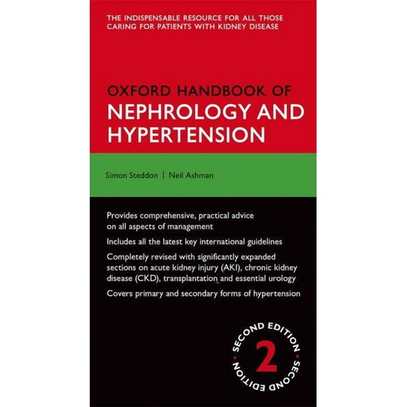 Oxford Handbook of Nephrology and Hypertension, (Paperback)