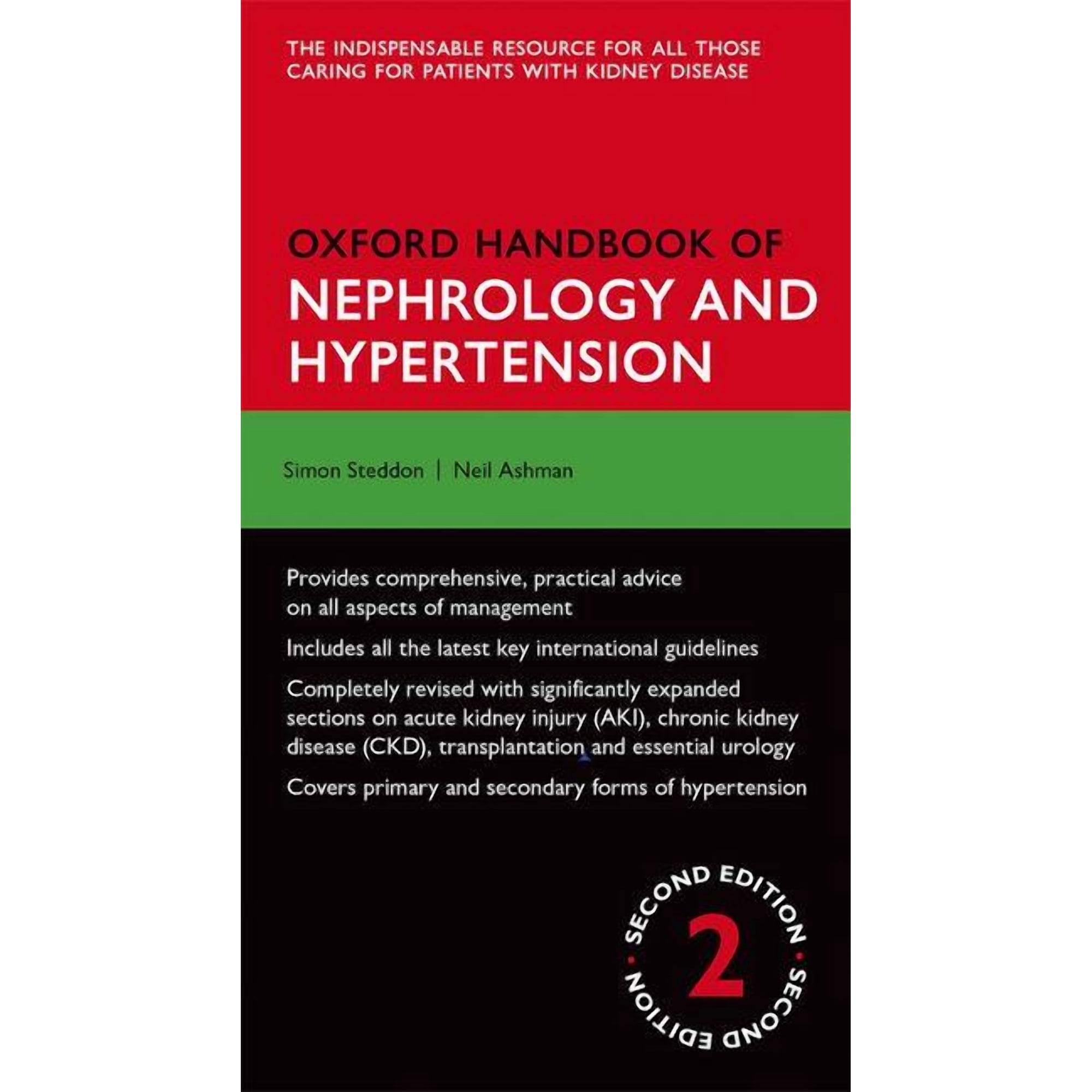 Oxford Handbook of Nephrology and Hypertension, (Paperback)
