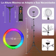 thumbnail image 3 of Aro de luz LED Belug 10 pulgadas con Trípode, 3 of 5