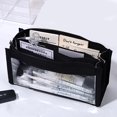 thumbnail image 3 of Bolsa de lápices de gran capacidad de seis capas, suministros de papelería, estuche transparente estético para bolígrafos, bolsa para lápices con cremallera para niñas, suministros escolares, 3 of 4