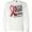 AA-White, variant on Inktastic Never Stop Fighting Stroke Awareness Red Ribbon Long Sleeve T-Shirt