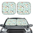 thumbnail image 2 of Balery 2 Piece Cute Cows Car Windshield Sun Shade|Foldable Front Windshield Shade for Car Front Window for Most Sedans SUV Truck-Medium, 2 of 7