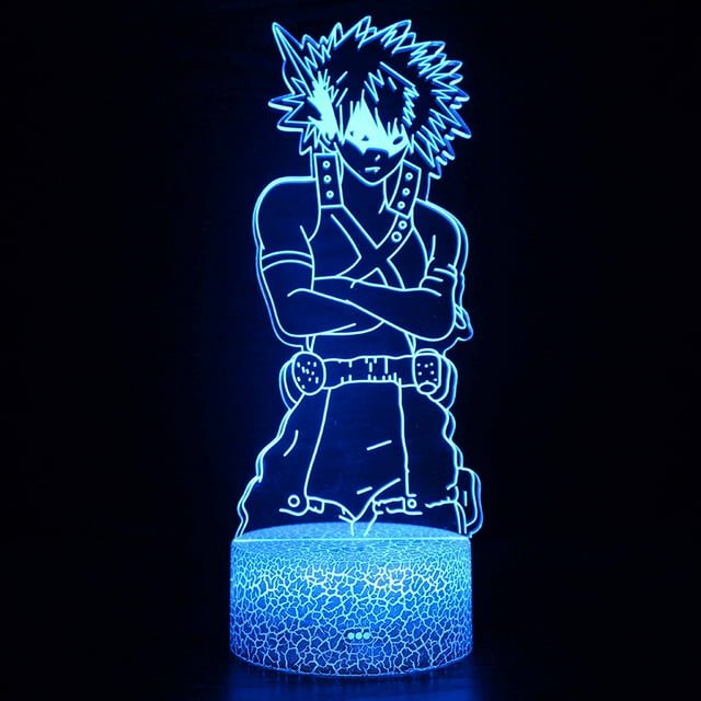 Luz nocturna LED 3D My Hero Academia Midoriya Izuku
