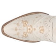 thumbnail image 4 of Dingo Women's Women'S Full Bloom Western Boot Round Toe White 9 M  US, 4 of 5