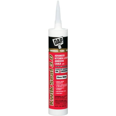 Dap 00790 9 oz White DAP ® 3.0â ¢ Kitchen, Bath & Plumbing HP Sealant