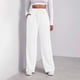 thumbnail image 4 of Pantalones deportivos para mujer, con forro polar, rectos, anchos, informales, holgados, con bolsillos, 4 of 7
