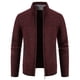 thumbnail image 5 of Suéter de otoño e invierno para hombre, abrigo con forro polar, grueso, informal, cálido, cárdigan, suéter con cuello alto, 5 of 5