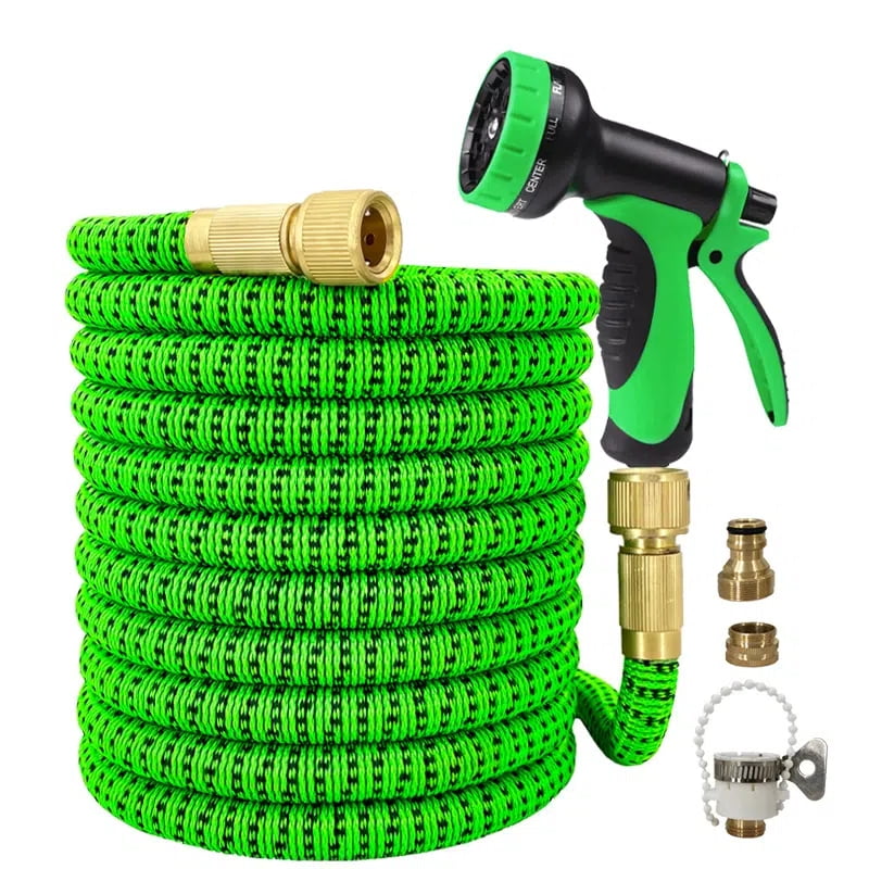 Garden Hose Expandable Hose with 10 Function Nozzle, Flexible Water