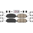 thumbnail image 2 of AmeriBRAKES Ceramic Disc Brake Pads with included lubricant and hardware, AmeriPLATINUM PTC2036 - For CR-V Clarity Fits select: 2017-2019 HONDA CR-V, 2017-2019 HONDA CLARITY, 2 of 4