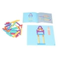 thumbnail image 4 of QIILU Arithmetic Cards Shape Matching Puzzle Kids Building Blocks Interactive Play Toy, 4 of 8