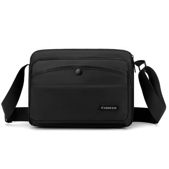 Raistyw Crossbody Bags for Women, Multi-Pocket Nylon Women Shoulder Bag Lightweight Handbag, Black