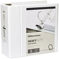 thumbnail image 3 of Office Depot® Brand Heavy-Duty D-Ring View Binder, 5" Rings, 54% Recycled, White, 3 of 6