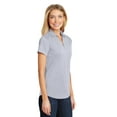 thumbnail image 4 of Port Authority Ladies Digi Heather Performance Polo-2XL (Light Grey), 4 of 6
